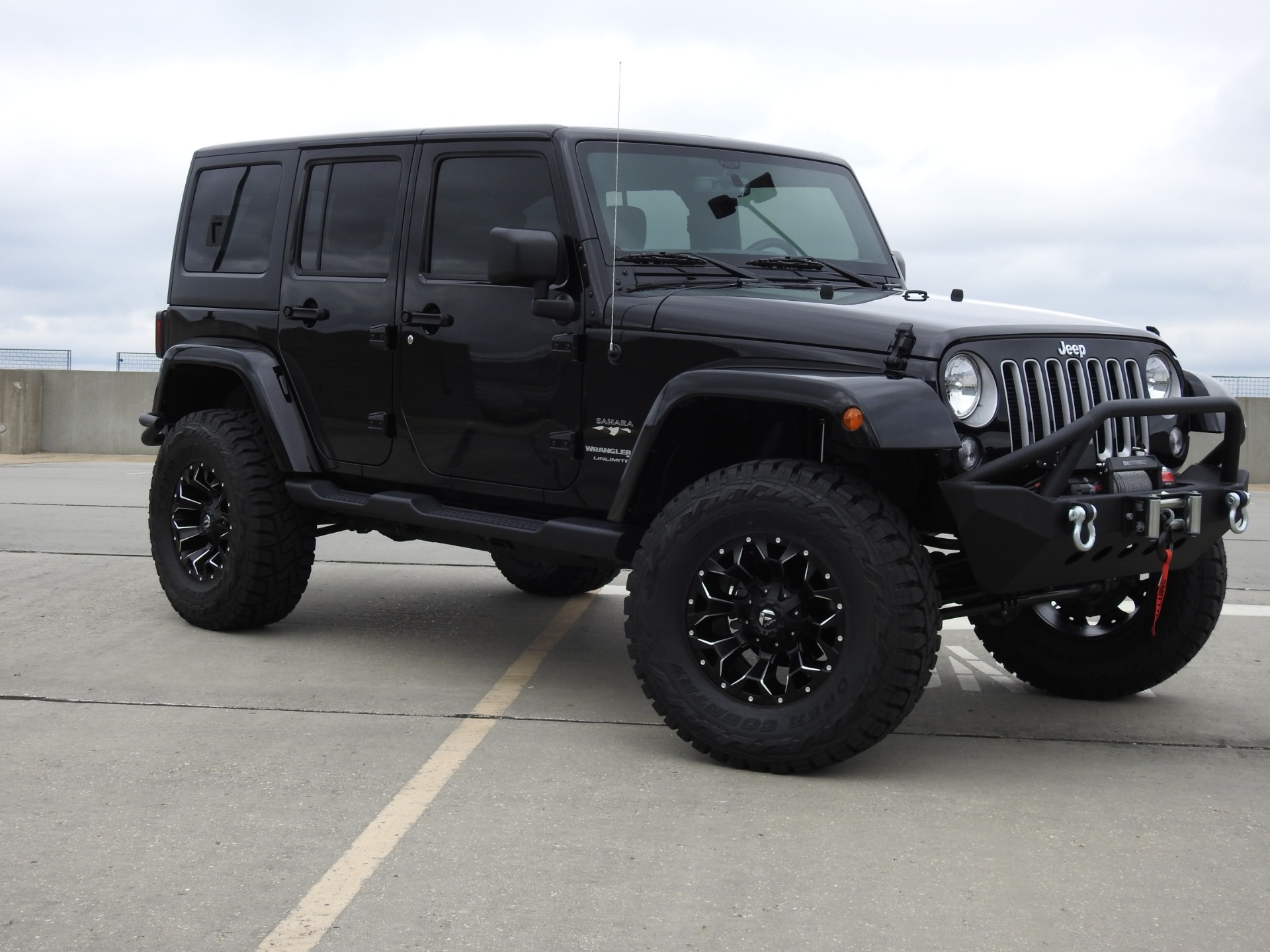 2018 Jeep Wrangler JK Unlimited Sahara Stock JL844755