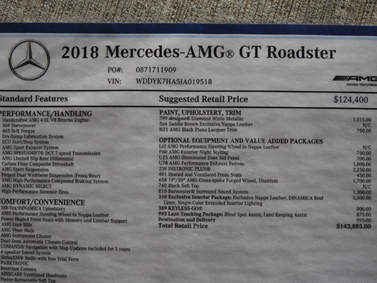 Used-2018-Mercedes-Benz-AMG-GT-Roadster-Jackson-MS