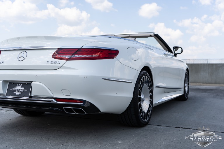 2017 Mercedes Benz Mercedes Maybach S 650 Cabriolet Maybach S650