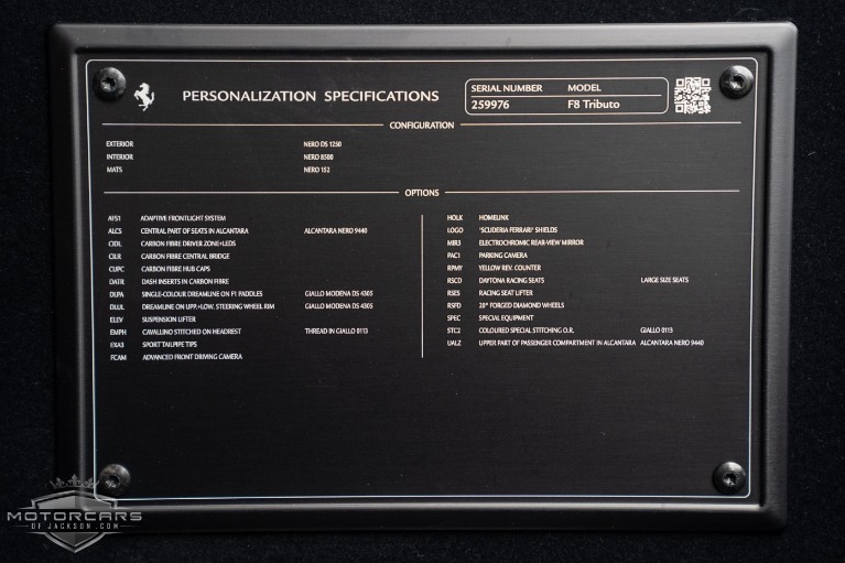 Used-2021-Ferrari-F8-Tributo-Jackson-MS