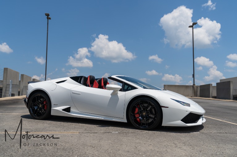 Used-2017-Lamborghini-Huracan-Spyder-LP610-4-for-sale-Jackson-MS