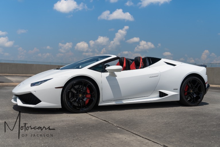 Used-2017-Lamborghini-Huracan-Spyder-LP610-4-for-sale-Jackson-MS