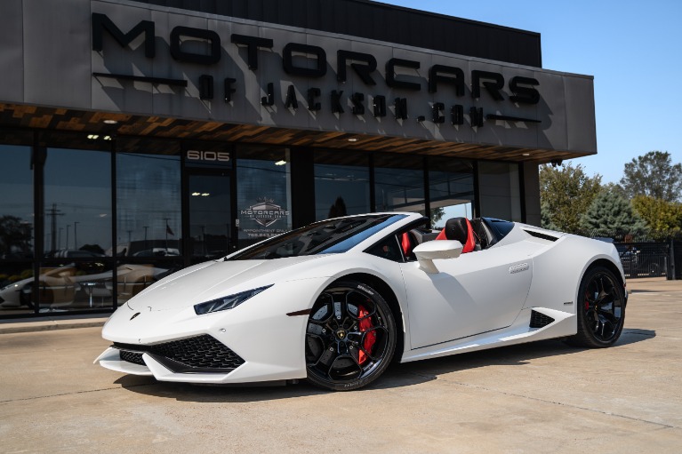 Used-2017-Lamborghini-Huracan-Spyder-LP610-4-for-sale-Jackson-MS