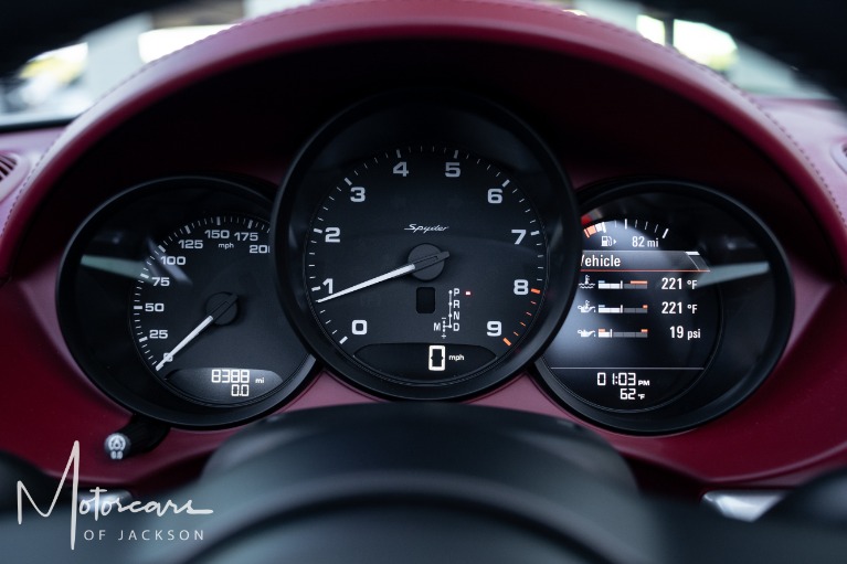 Used-2021-Porsche-718-Spyder-Roadster-for-sale-Jackson-MS
