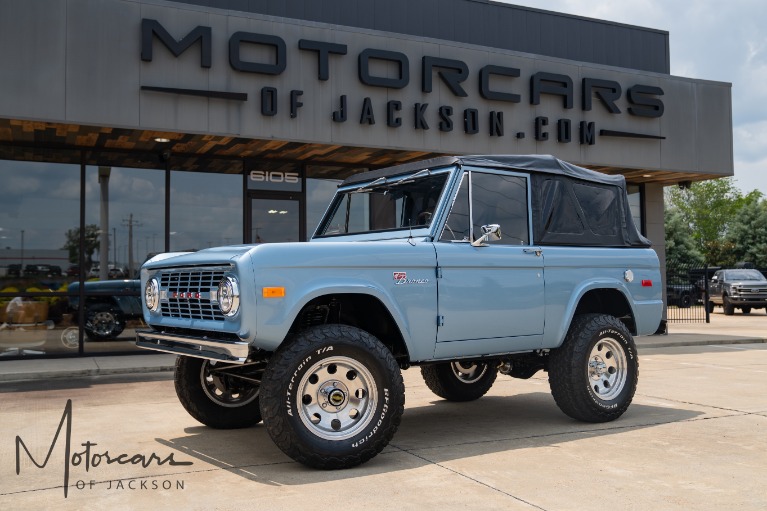 Used-1971-Ford-Bronco-Velocity-Restorations-for-sale-Jackson-MS