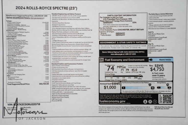 Used-2024-Rolls-Royce-Spectre-HUGE-502k-MSRP-Jackson-MS