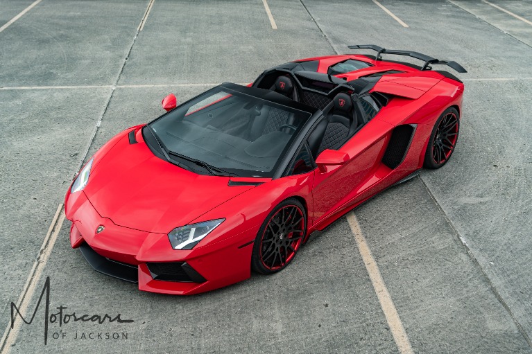 Used-2015-Lamborghini-Aventador-AWD-Roadster-Jackson-MS