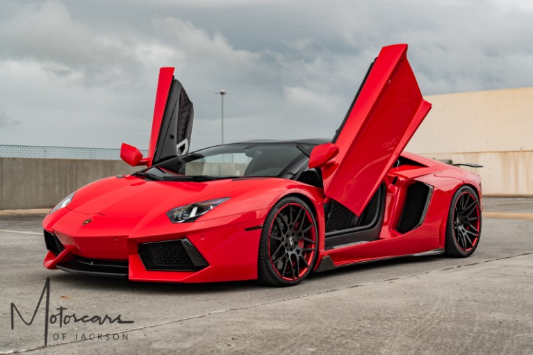 Used-2015-Lamborghini-Aventador-AWD-Roadster-Jackson-MS