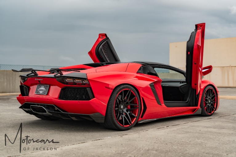 Used-2015-Lamborghini-Aventador-AWD-Roadster-for-sale-Jackson-MS
