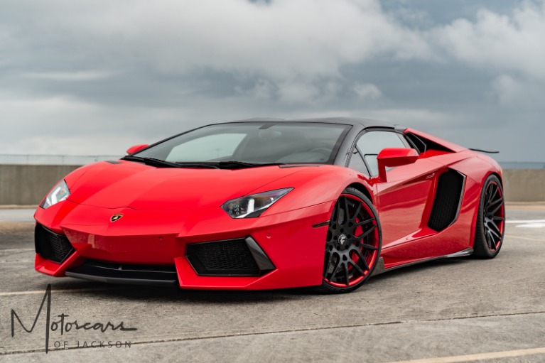 Used-2015-Lamborghini-Aventador-AWD-Roadster-Jackson-MS