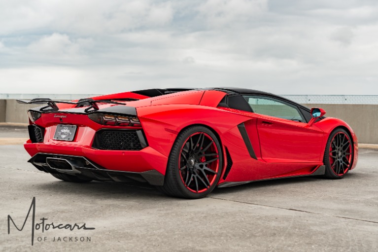 Used-2015-Lamborghini-Aventador-AWD-Roadster-for-sale-Jackson-MS