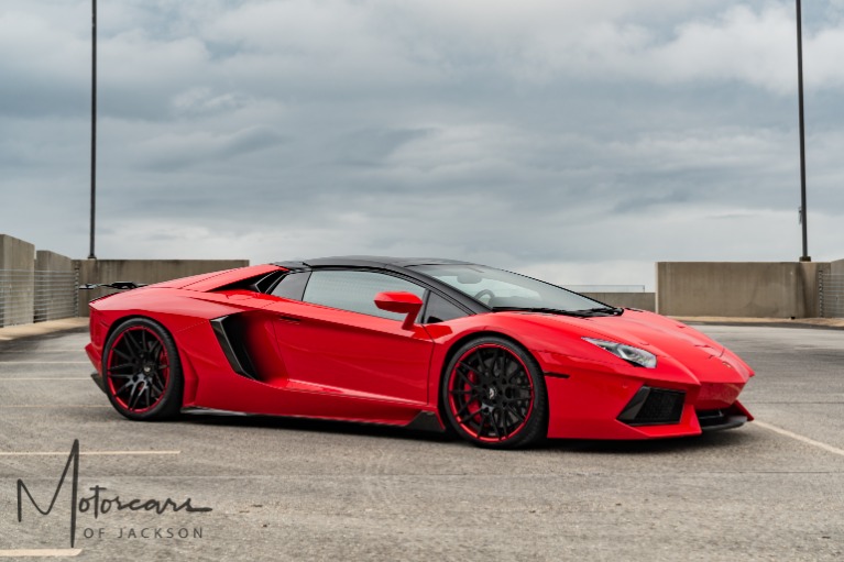 Used-2015-Lamborghini-Aventador-AWD-Roadster-Jackson-MS